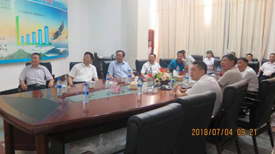 市人大張?zhí)熘拗魅巍⑹姓x海波副市長等領導蒞臨我司視察指導工作